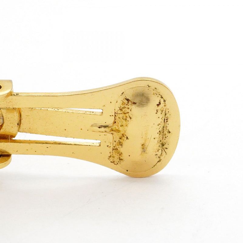 5jib0644】クリスチャンディオール イヤリング GPメッキ ライン