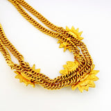 ★SALE【5jib0682】シャネル チョーカー ヴィンテージ ココマーク ライオンモチーフ GPメッキ ゴールド【中古】レディース