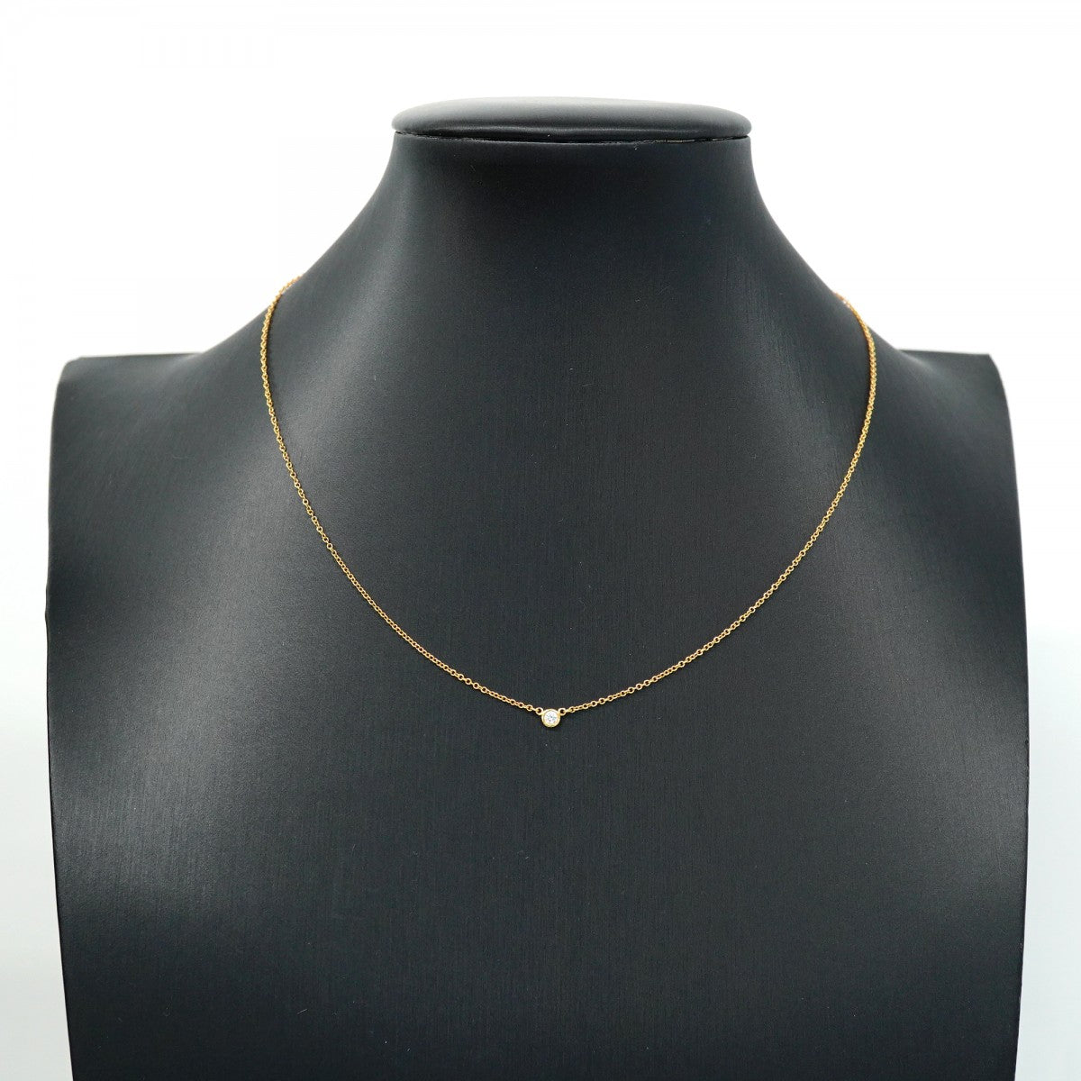 【未使用級】ティファニー エルサ・ペレッティ ダイヤモンド バイザヤード 18金 TIFFANY&Co./ティファニー】 直径枠込5.2mm ダイヤモンド 推定