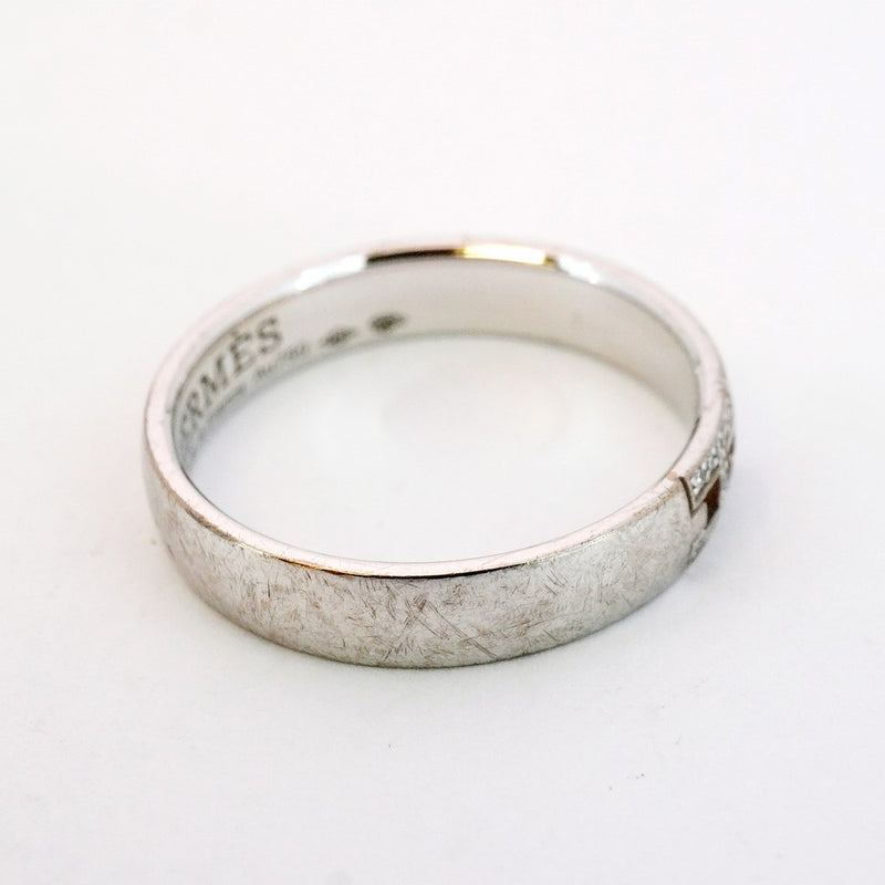 5jib0766】エルメス リング ヘラクレス K18WG ホワイトゴールド