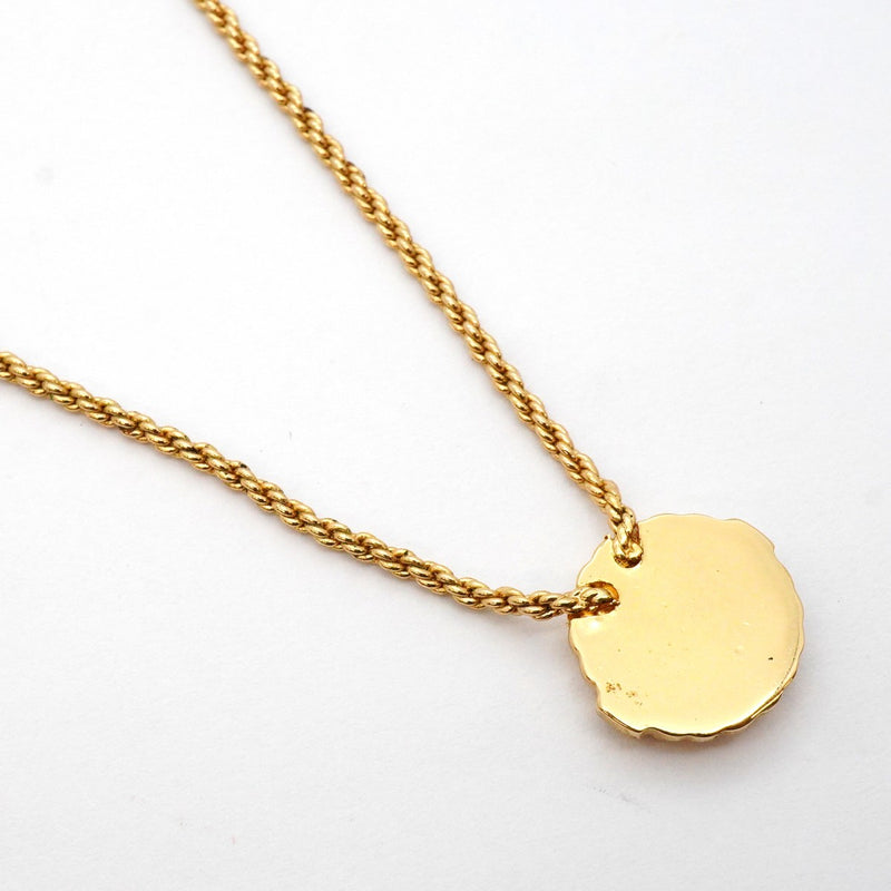 極美品　クリスチャンディオール ネックレス CDロゴ 丸型 ゴールド 極美品 クリスチャンディオール ネックレス CDロゴ 丸型 ゴールド