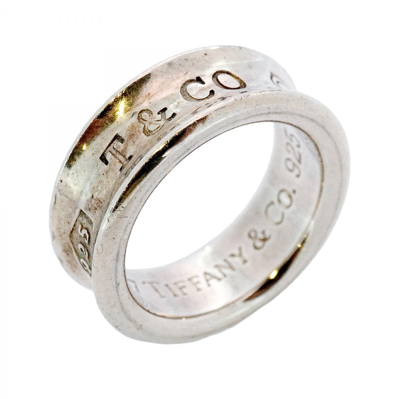 5jmb0066】ティファニー リング ナロー シルバー925 6.5号【中古