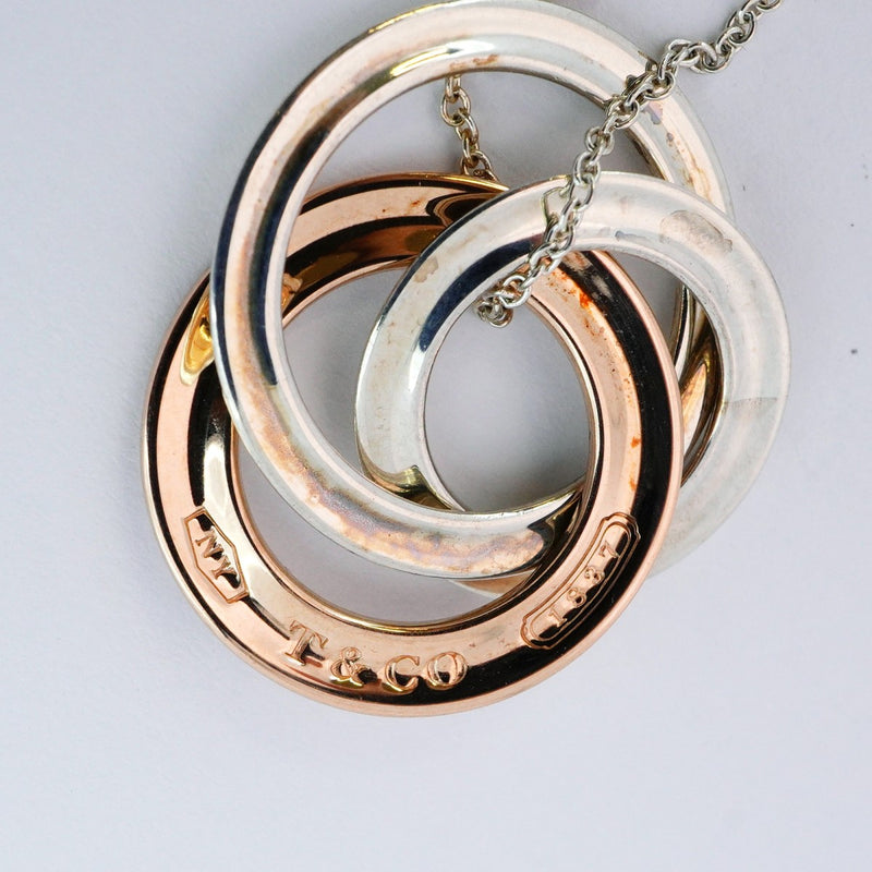 ティファニー シルバー 925 ネックレス リング 箱あり インターロッキング 楽天市場】TIFFANY & CO. Tiffany ティファニー AG925 シルバー