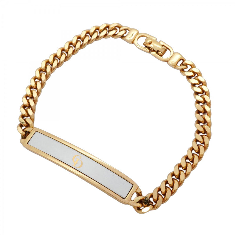 【美品】Christian Dior ディオール　ブレスレット　CDロゴ　GP ディオール CDロゴ ブランドオフ Dior GP（ゴールドメッキ