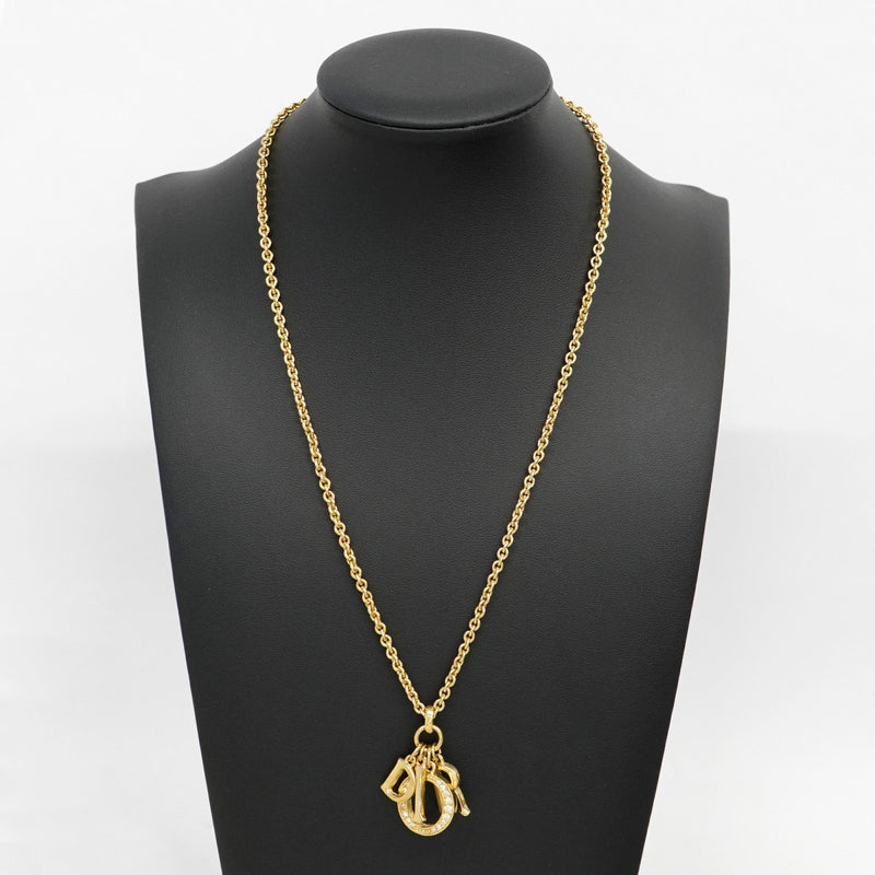 5jmb0260】クリスチャンディオール ネックレス ディオールロゴ