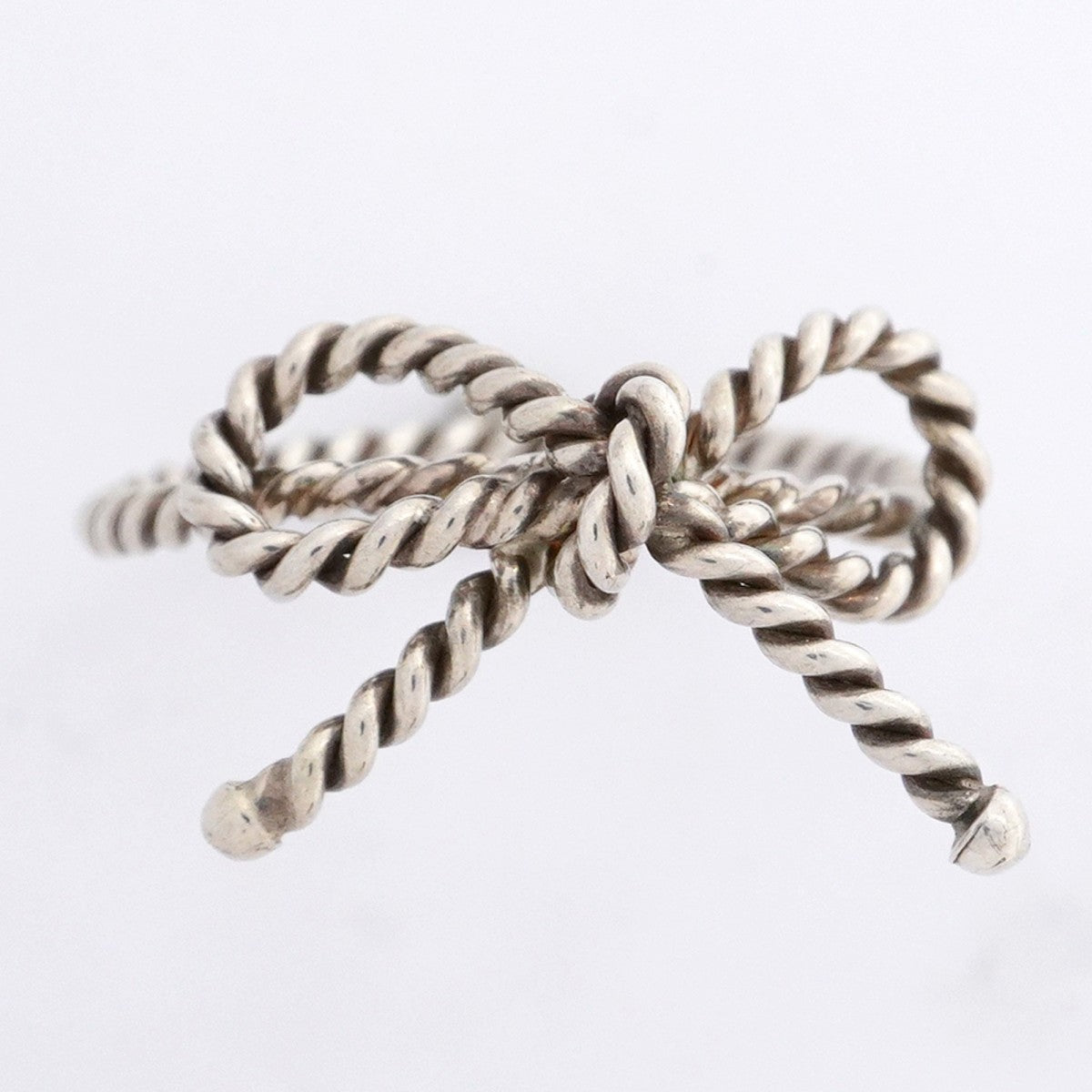 5jmb0365】ティファニー リング ツイストリボン シルバー925 11