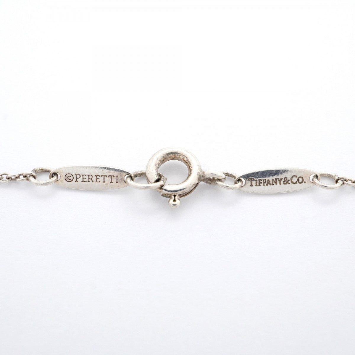 ティファニー☆オープンハート/ シルバーネックレス TIFFANY&Co. ティファニー オープンハート ネックレス シルバー