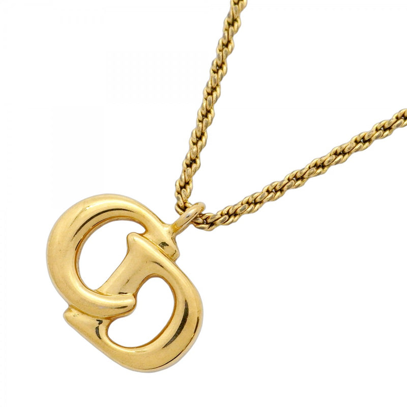 Dior ゴールド ネックレス 保存袋付き ギフト *DIOR ディオール PETIT CD ネックレス ピンクゴールド