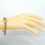 【5jmb0460】ティファニー ブレスレット センターノット/ダブルロープ シルバー925【中古】レディース
