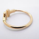 ★最終価格★SALE【5jmb0633】ティファニー リング Tワイヤー K18PG ピンクゴールド ダイヤモンド 10.5号【中古】レディース