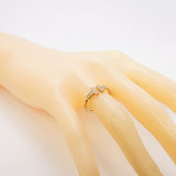 ★最終価格★SALE【5jmb0633】ティファニー リング Tワイヤー K18PG ピンクゴールド ダイヤモンド 10.5号【中古】レディース