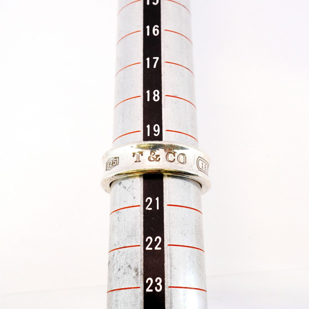 ★SALE【5jmb0834】ティファニー リング 1837/ナロー シルバー925 20号【中古】メンズ