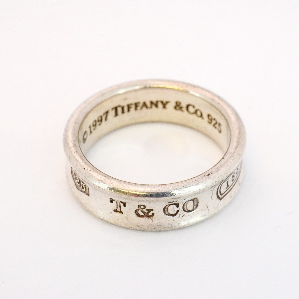 ★SALE【5jmb0834】ティファニー リング 1837/ナロー シルバー925 20号【中古】メンズ