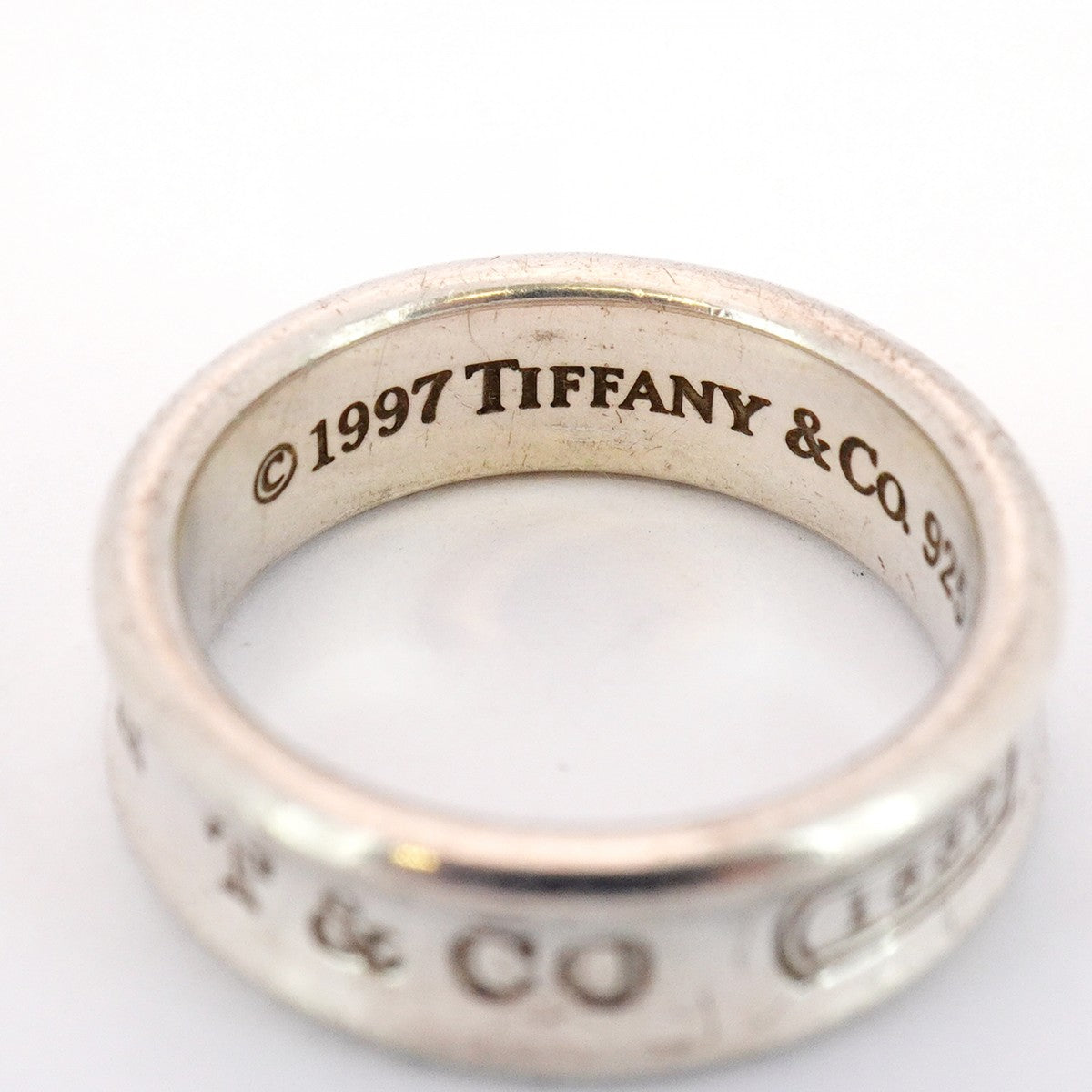 ★SALE【5jmb0834】ティファニー リング 1837/ナロー シルバー925 20号【中古】メンズ