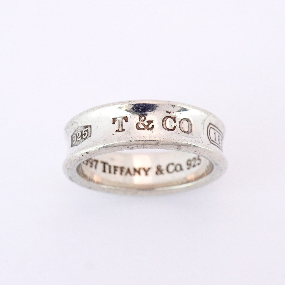 ★SALE【5jmb0834】ティファニー リング 1837/ナロー シルバー925 20号【中古】メンズ