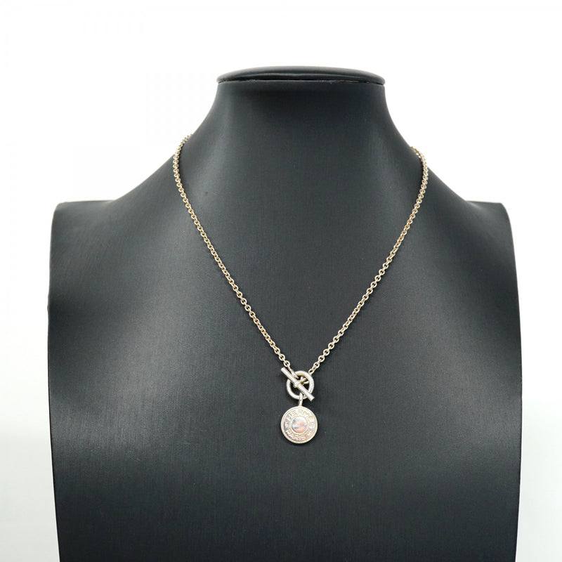 5jmb0837】エルメス ネックレス セリエ シルバー925【中古】レディース