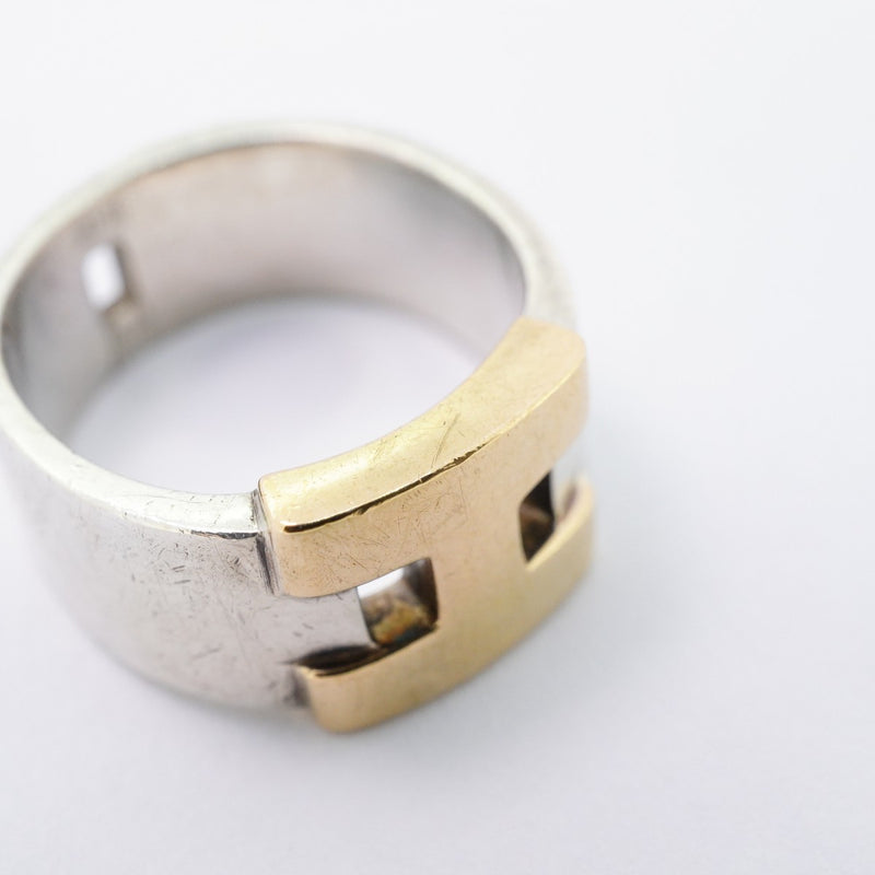 5job0092】エルメス リング ヘラクレス K18YG イエローゴールド