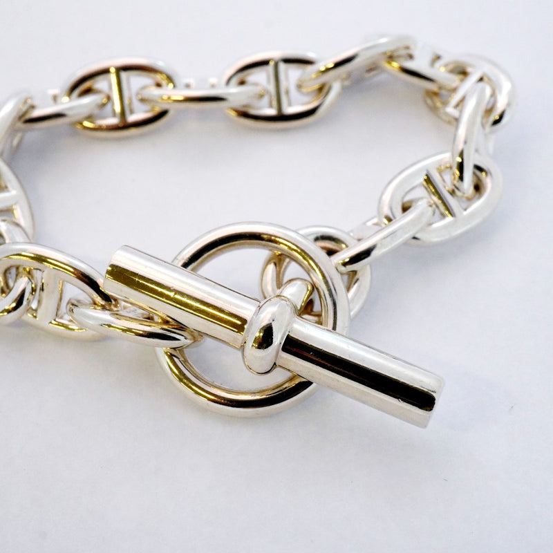 【新品未使用】【最安値】シェーヌダンクル　PM15コマ　エルメス 5job0164】エルメス ブレスレット シェーヌダンクル PM 15コマ