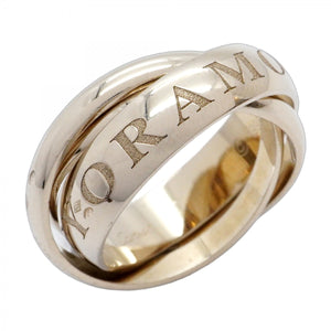 ★SALE【5job0222】カルティエ リング トリニティ 1998年クリスマス限定 K18WG ホワイトゴールド ＃57【中古】メンズ