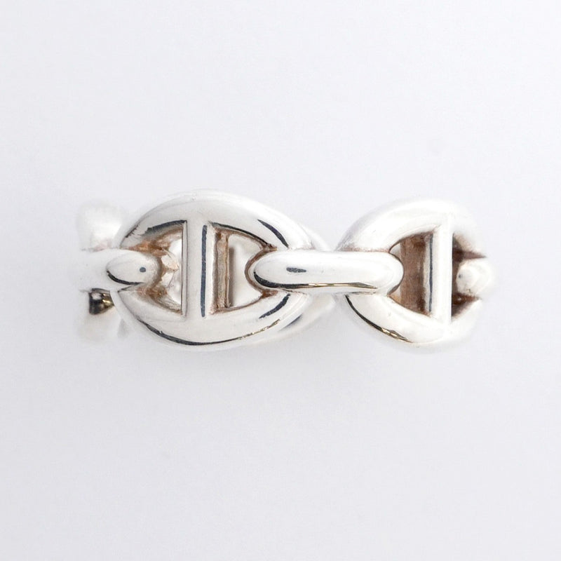 5job0282】エルメス リング アンシェネ シェーヌダンクル シルバー925