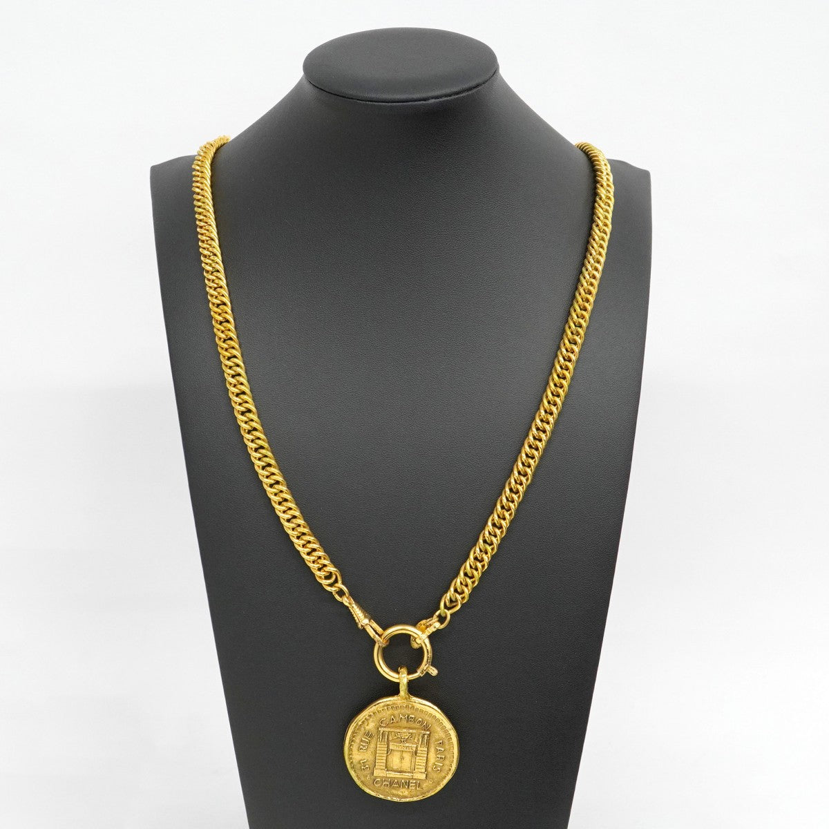 CHANEL シャネル　ネックレス　カンボン　ゴールド　チェーン　プレート　ロゴ 楽天市場】CHANEL シャネル ロゴ プレート ネックレス ヴィンテージ
