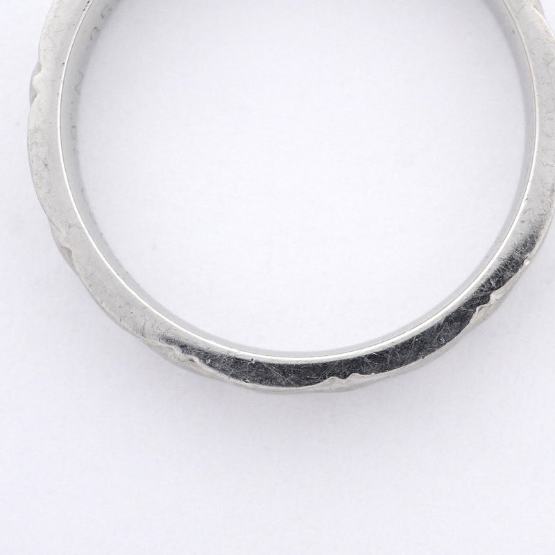 5job0412】シャネル リング マトラッセ Pt950 プラチナ ＃54【中古