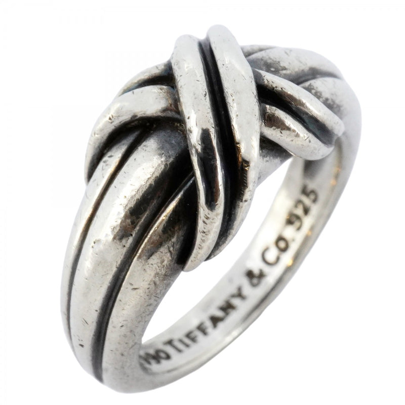 5job0618】ティファニー リング シグネチャー シルバー925 11号【中古
