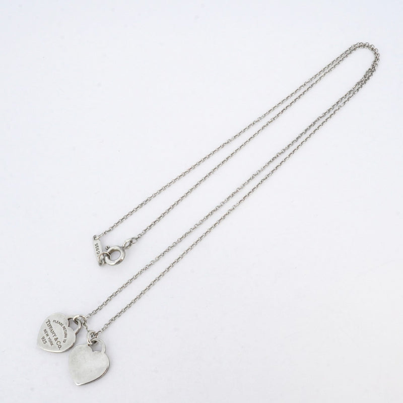 5job0667】ティファニー ネックレス リターントゥダブルハート