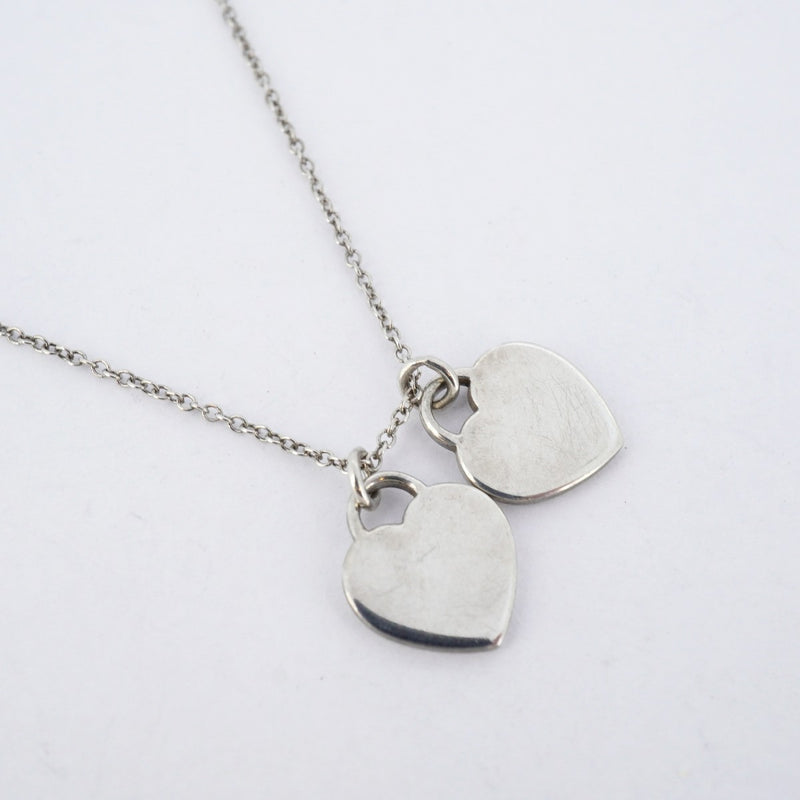 5job0667】ティファニー ネックレス リターントゥダブルハート