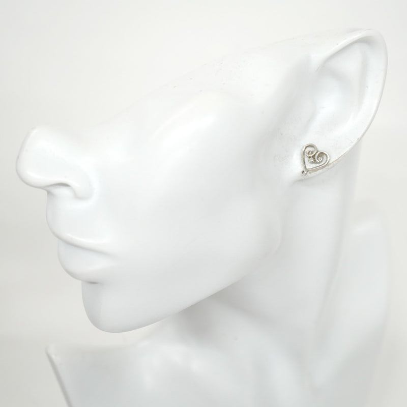 5job0672】ティファニー ピアス ヴェネチア/ゴルドーニハート シルバー