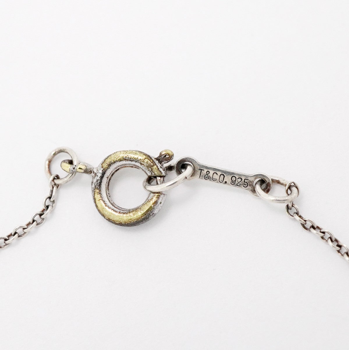 5job0702】ティファニー ネックレス スモールクロス シルバー925【中古