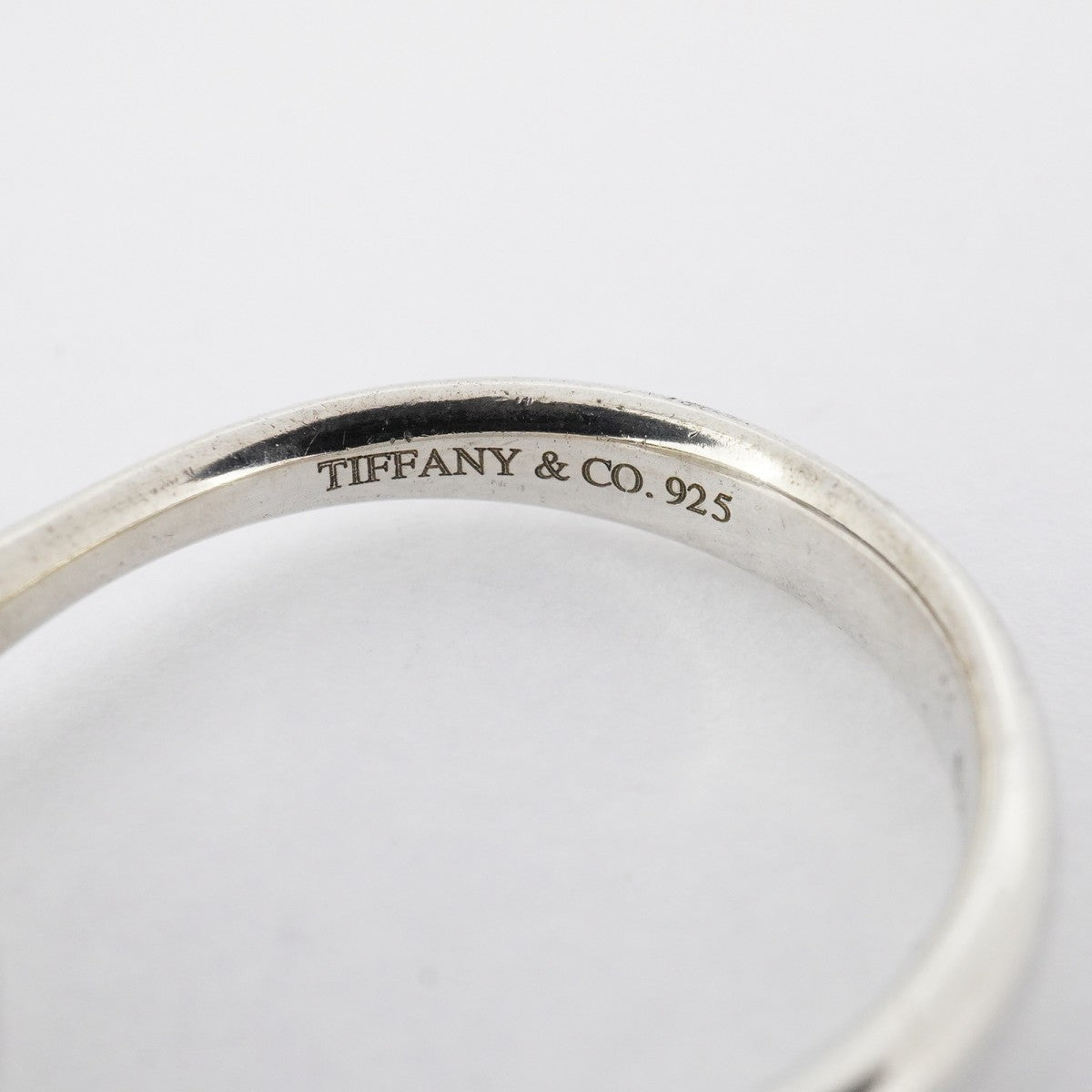 5job0725】ティファニー リング ビーン シルバー925 11号【中古