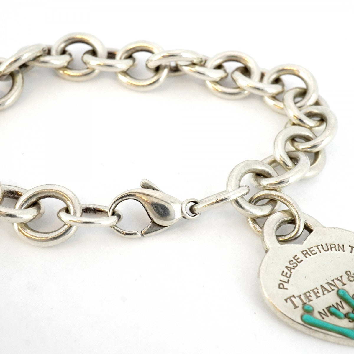 5job0781】ティファニー ブレスレット リターントゥ/ハートタグ/カラー