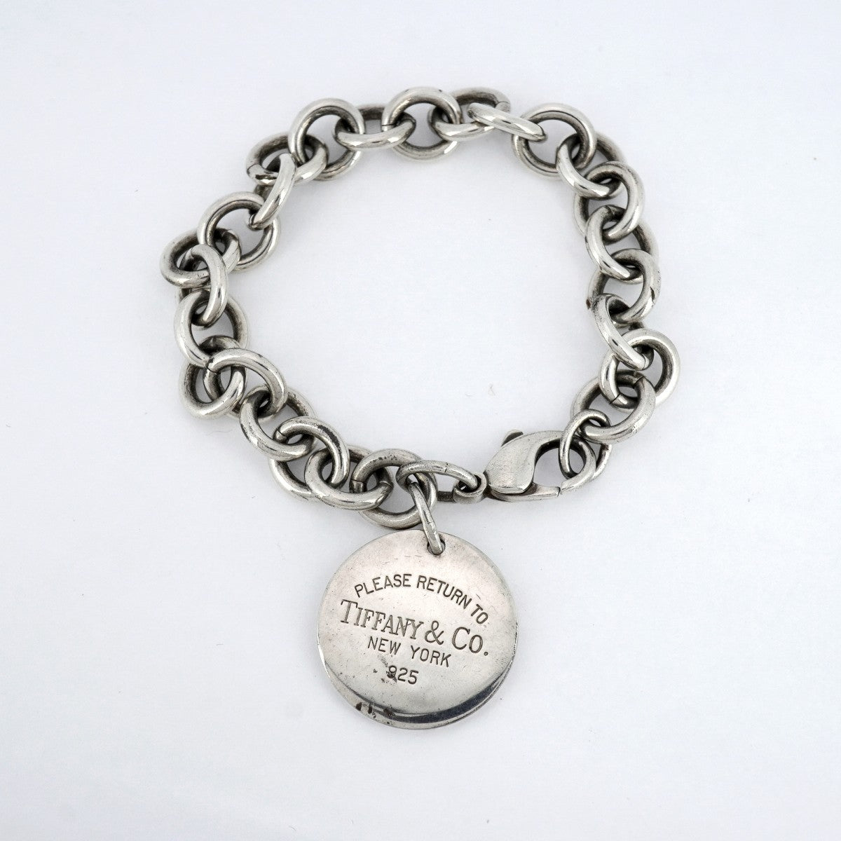 5job0787】ティファニー ブレスレット リターントゥ 丸型 サークル
