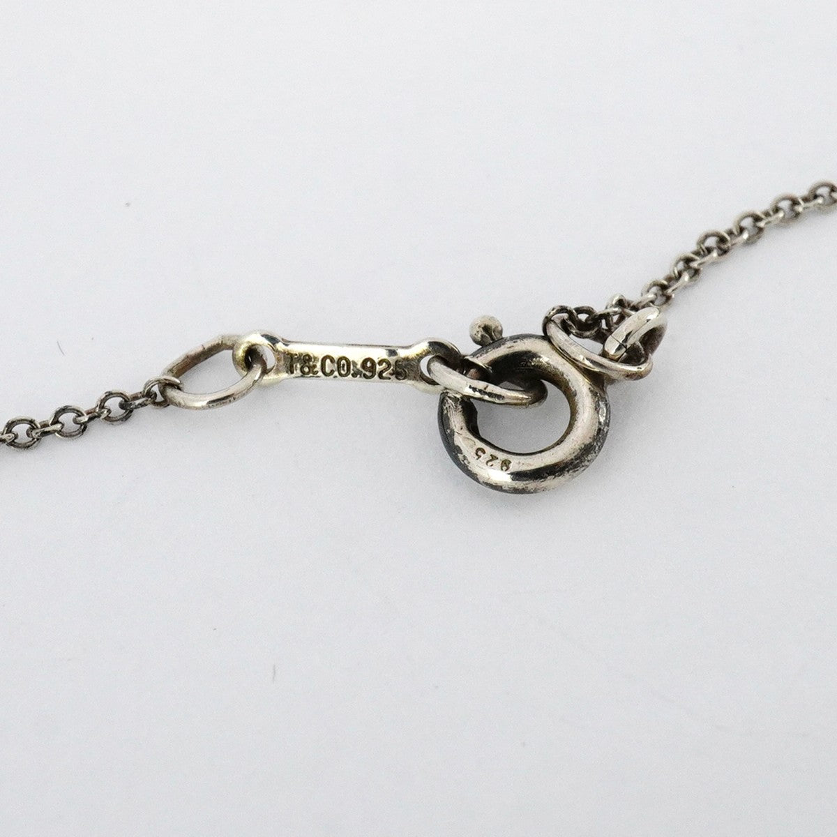 5jpb0004】ティファニー ネックレス ラビングハート シルバー925【中古