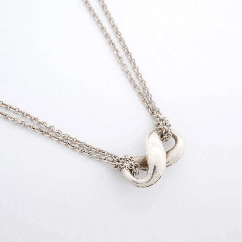 5jpb0017】ティファニー ネックレス インフィニティ ダブルチェーン