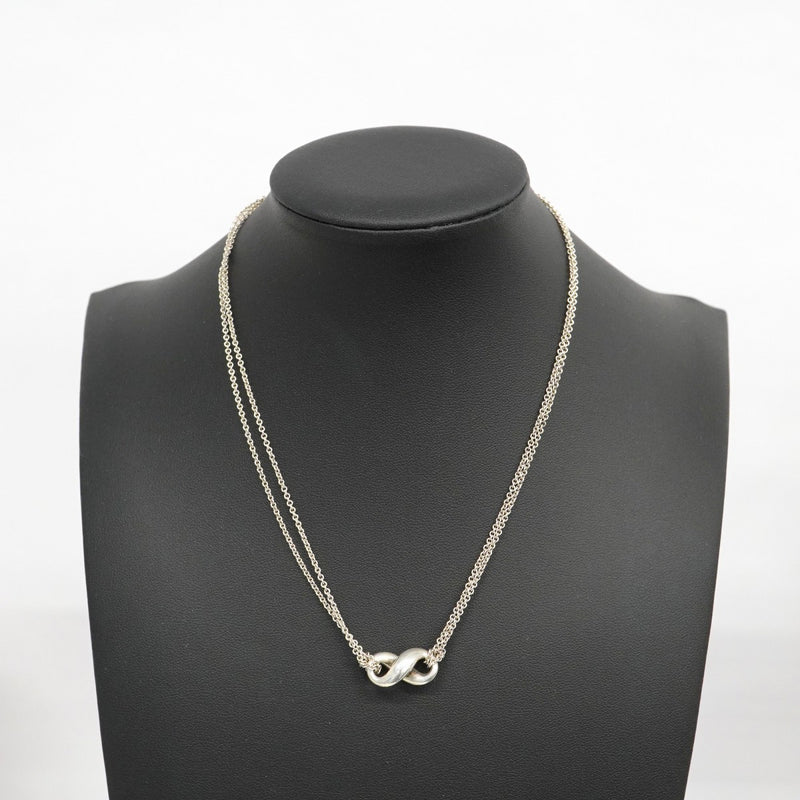5jpb0017】ティファニー ネックレス インフィニティ ダブルチェーン