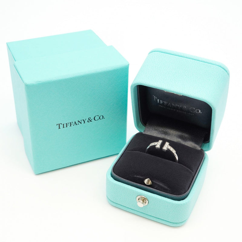 5jpb0029】ティファニー リング Tワイヤー K18WG ホワイトゴールド