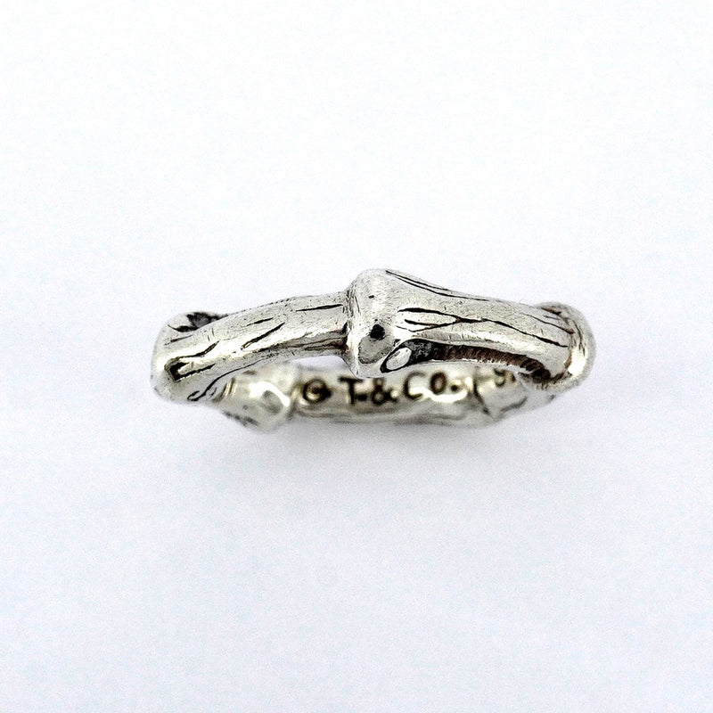 5jpb0054】ティファニー リング バンブー シルバー925 5号【中古