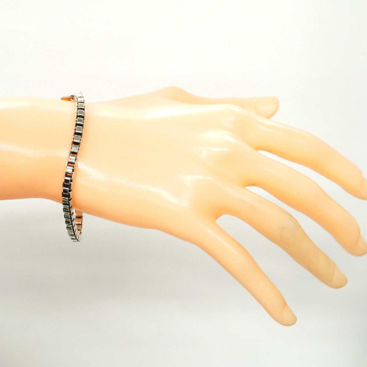 5jpb0133】ティファニー ブレスレット ベネチアン シルバー925【中古