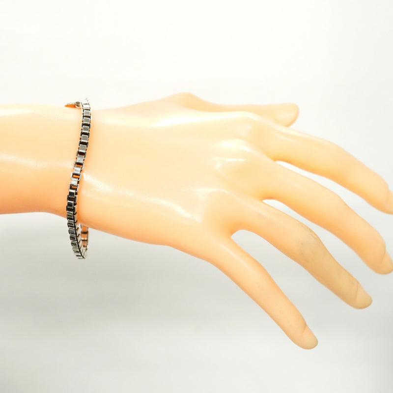 5jpb0133】ティファニー ブレスレット ベネチアン シルバー925【中古
