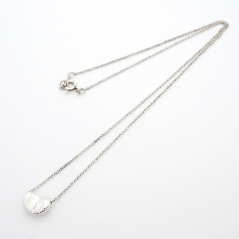 5jpb0136】ティファニー ネックレス ビーン シルバー925【中古