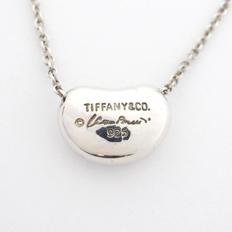 5jpb0136】ティファニー ネックレス ビーン シルバー925【中古