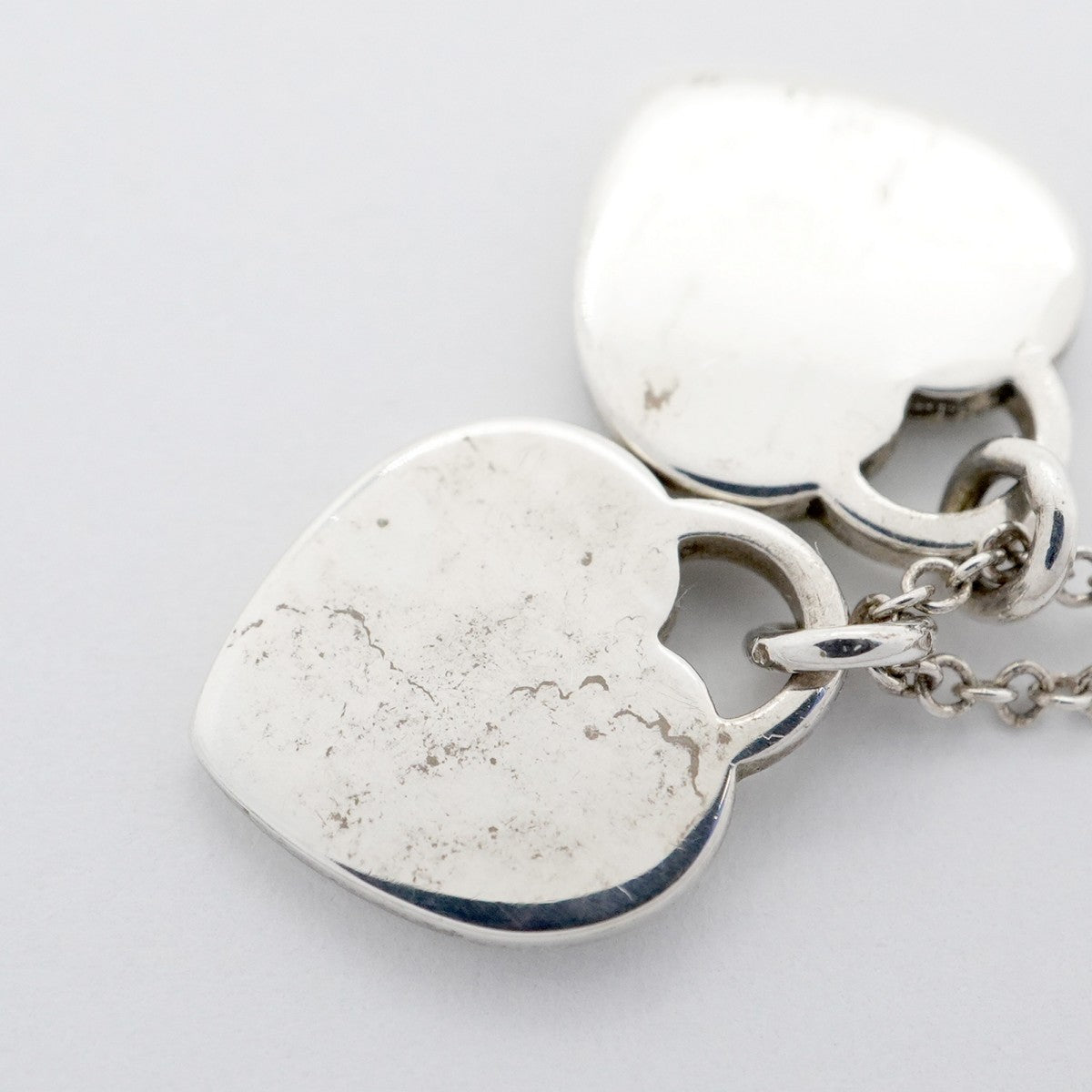 5jpb0143】ティファニー ネックレス ダブルリターントゥハート 1PD