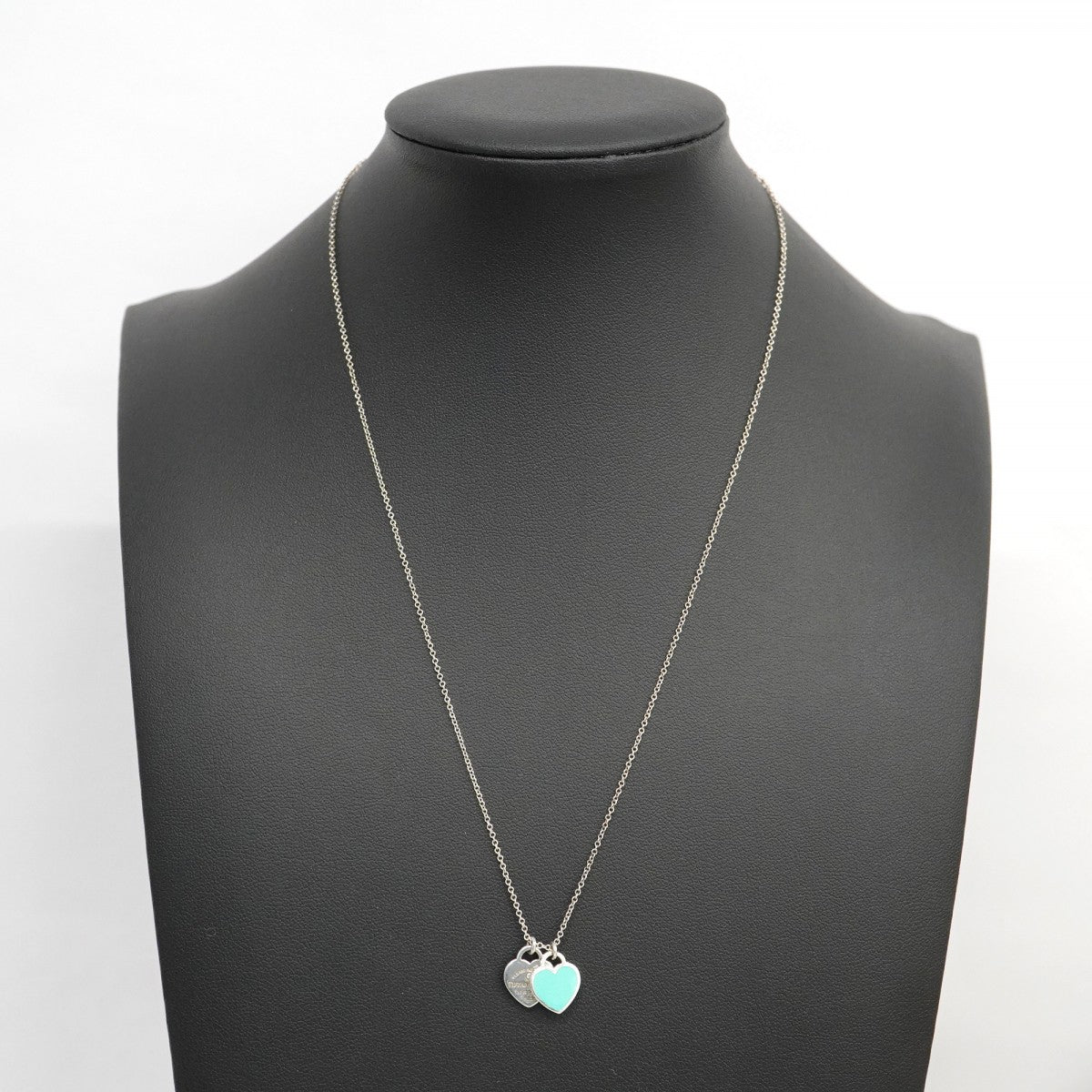 5jpb0143】ティファニー ネックレス ダブルリターントゥハート 1PD