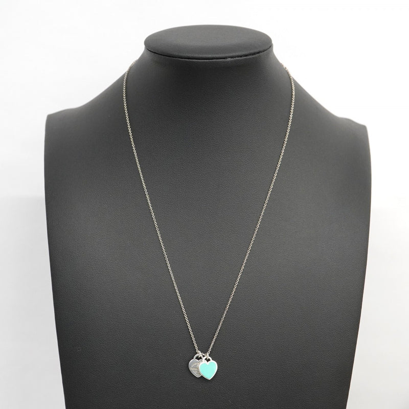 5jpb0143】ティファニー ネックレス ダブルリターントゥハート 1PD