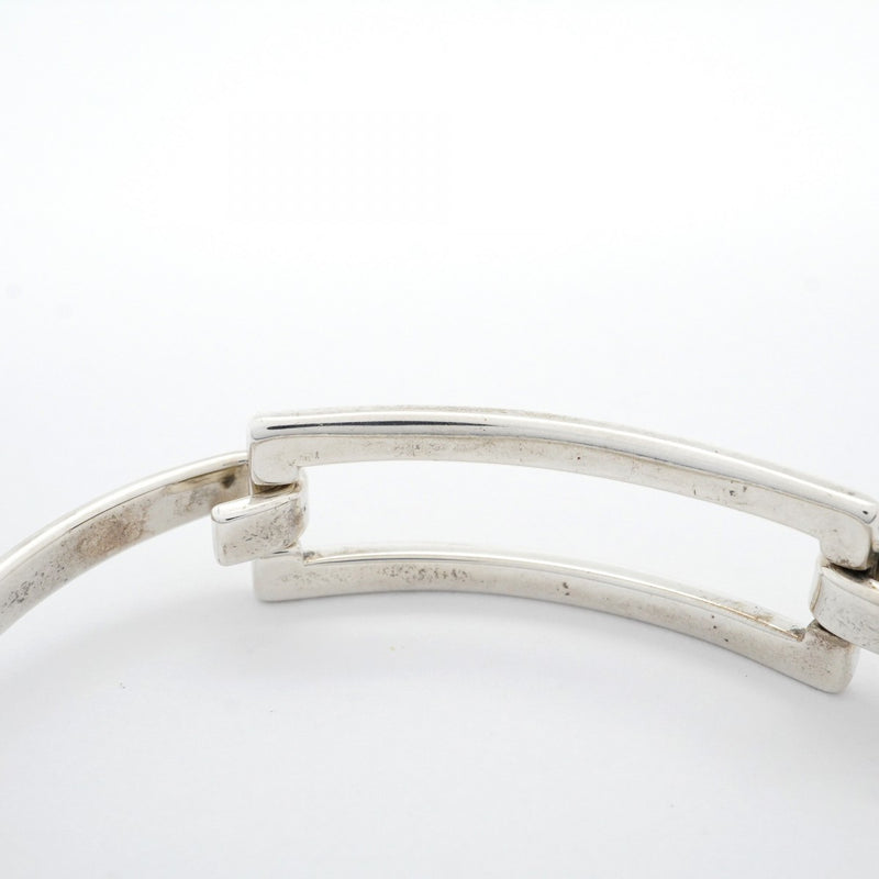 5jpb0146】ティファニー バングル オープンスクエア シルバー925【中古