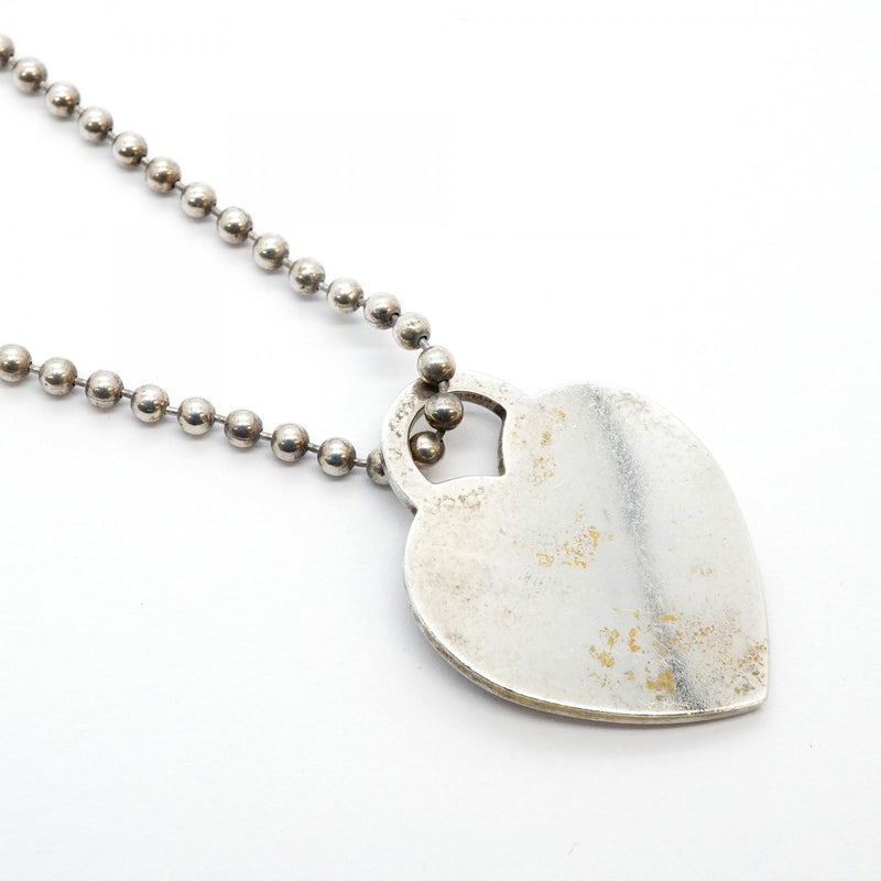 【箱袋付】ティファニー リターントゥハート ネックレス ボールチェーン シルバー 5jpb0212】ティファニー ネックレス リターントゥハート/ボール