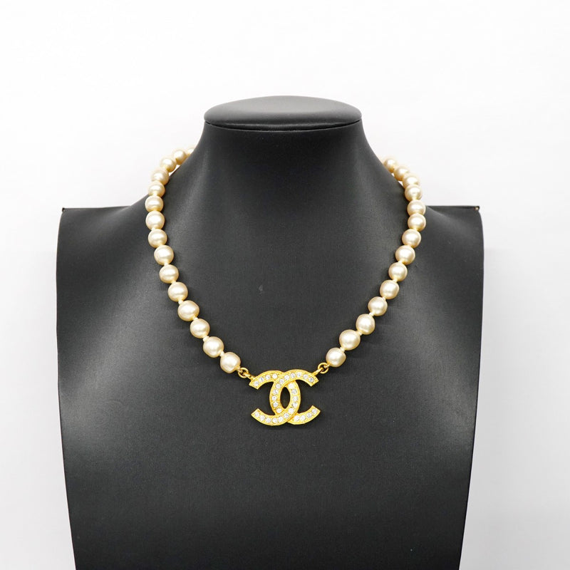 5jpb0214】シャネル ネックレス ヴィンテージ ココマーク GPメッキ