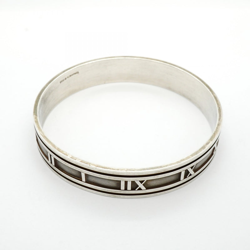 5jpb0216】ティファニー バングル アトラス シルバー925【中古